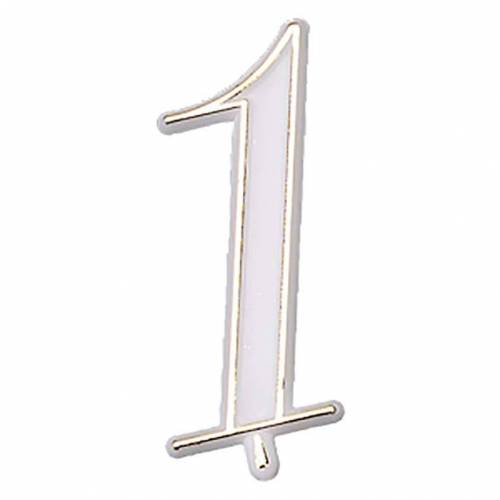 Número Estrella 1 Plástico 100 u.