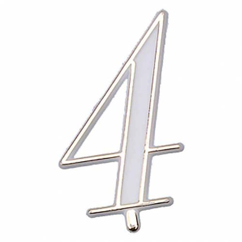 Número Estrella 4 Plástico 100 u. Número Estrella 4 Plástico 100 u.