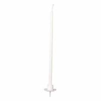 Vela Larga Blanca + Soporte...