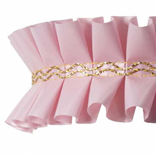 Cinta Tarta Deluxe Rosa Plástico 50 m.