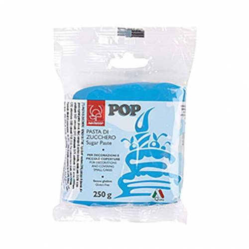 Pasta Azúcar Fondant Pop Azul 250 gr....