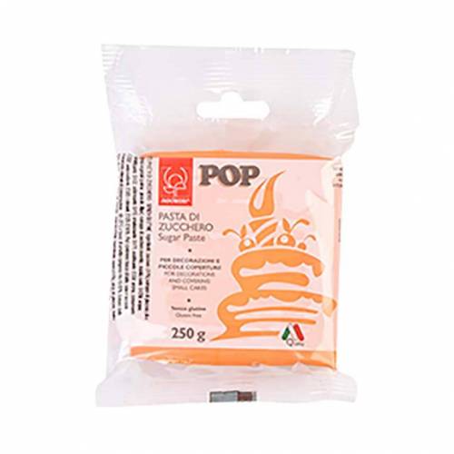 Pasta Azúcar Fondant Pop Naranja... Pasta Azúcar Fondant Pop Naranja...