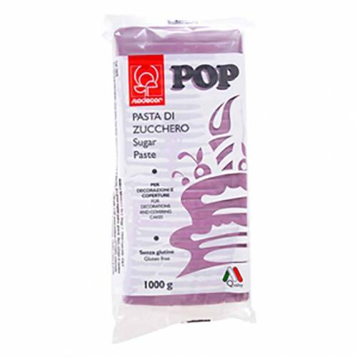 Pasta Azúcar Fondant Pop  Lila 1 kg.