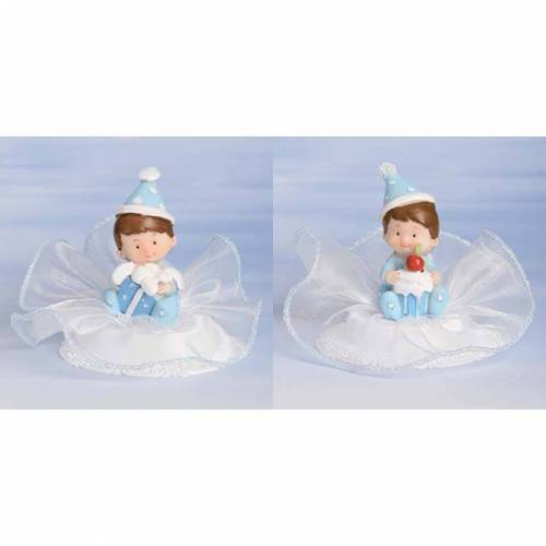 Figura Bebé Fiesta Tul Celeste Resina... Figura Bebé Fiesta Tul Celeste Resina...